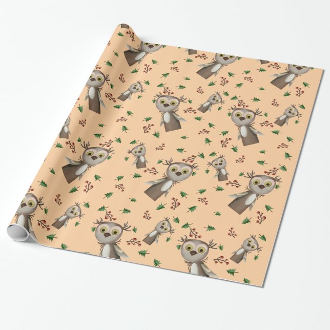 Presente Papel de enrolamento (Desenrolado)