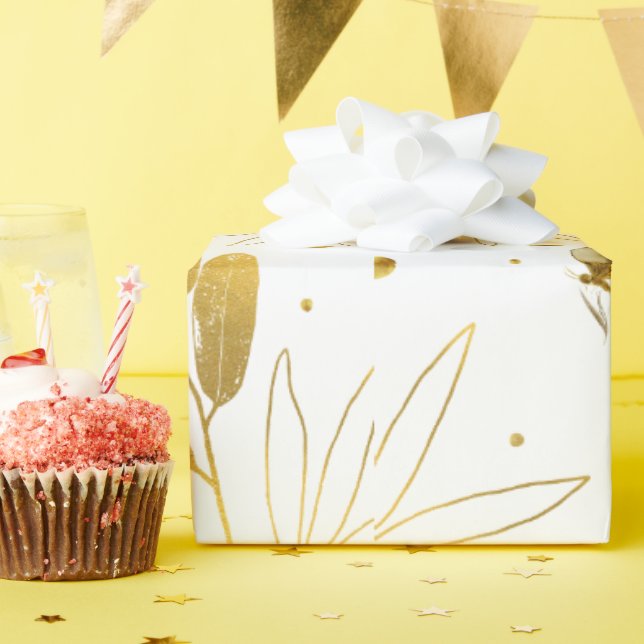 Presente Papel de enrolamento (Festa de aniversário)