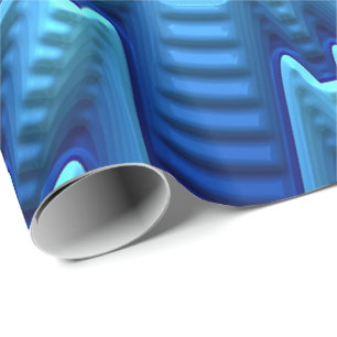 Presente Papel de enrolamento 3D Abstrato Art 1A