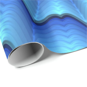 Presente Papel de enrolamento 3D Abstrato Art 4
