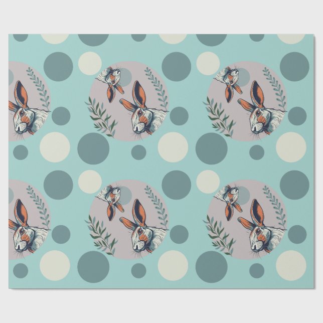 Presente Papel de enrolamento a espuma do mar (Aberto)