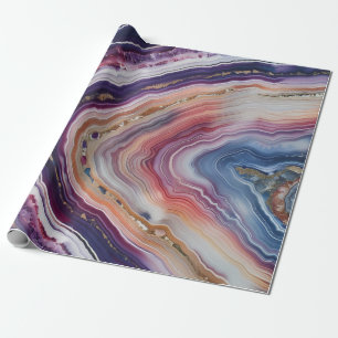 Presente Papel De Enrolamento Agato 3D