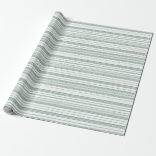 Presente Papel de enrolamento Anson Green Stripe