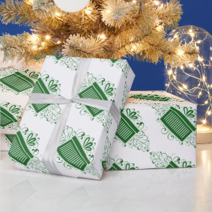 Presente Papel de enrolamento atual das espirais de férias 