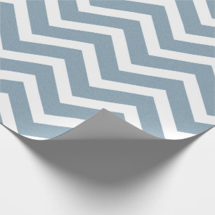 Presente Papel de enrolamento azul-minimalista