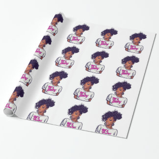 Presente Papel de enrolamento Bash dos 90