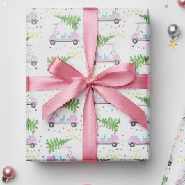 Presente Papel de enrolamento branco da árvore de Natal do