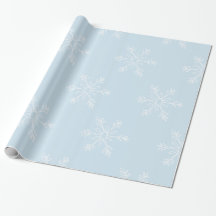 Papel de enrolamento clássico em flocos de neve gr