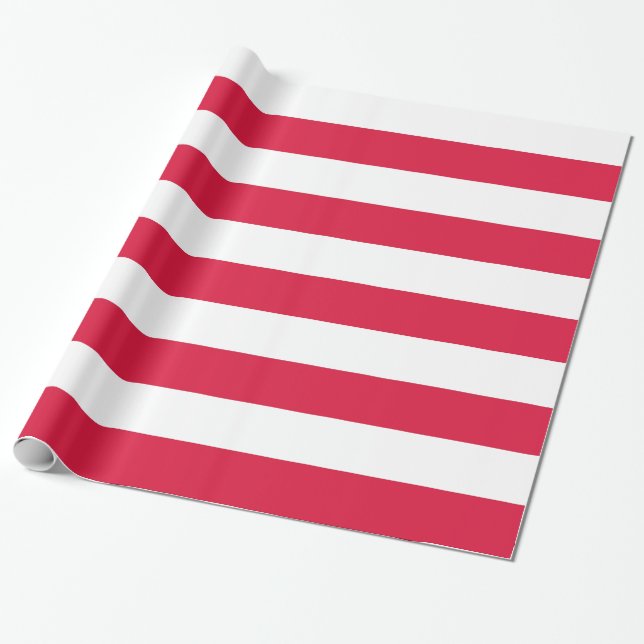 Presente Papel de enrolamento com bandeira do Polônia (Desenrolado)