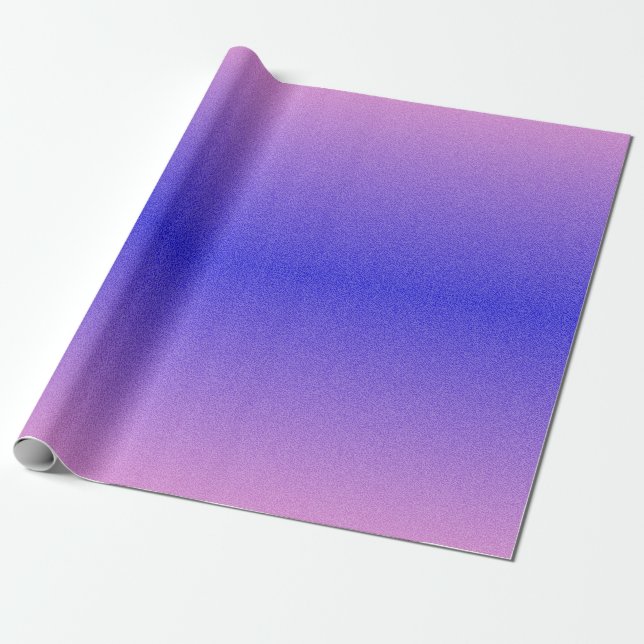 Presente Papel de enrolamento com gradiente de Lavanda roxa (Desenrolado)