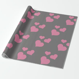 Presente Papel de enrolamento cor-de-rosa
