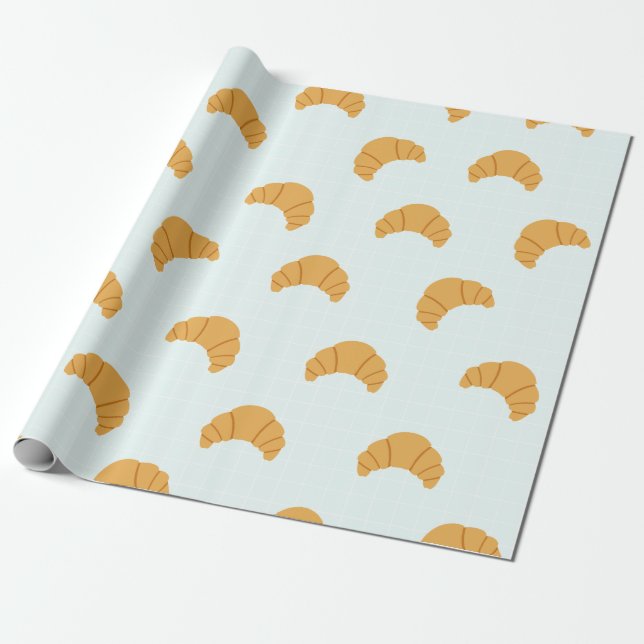 Presente Papel de enrolamento croissant (Desenrolado)
