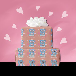 Presente Papel De Enrolamento Cute Koala Kid