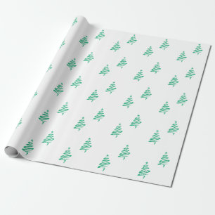Presente Papel de enrolamento da árvore de Natal