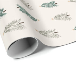 Presente Papel de enrolamento da árvore de Natal