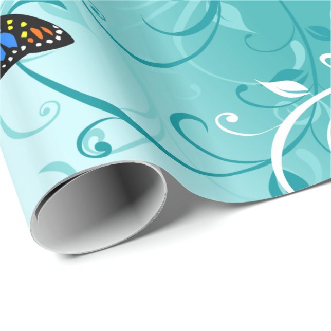Presente Papel de enrolamento da borboleta Art 2 (Ponta do rolo)