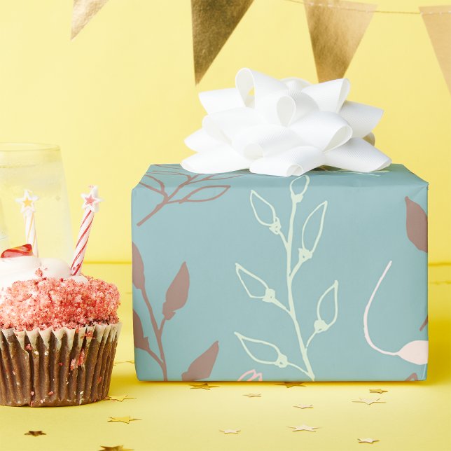 Presente Papel de enrolamento da fauna natural (Criador carregado)