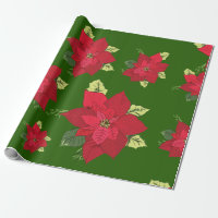 Papel de enrolamento da Flor de Natal