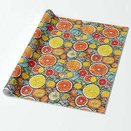 Presente Papel de enrolamento da fruta