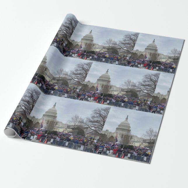 Presente Papel de enrolamento da Liberdade  (Desenrolado)