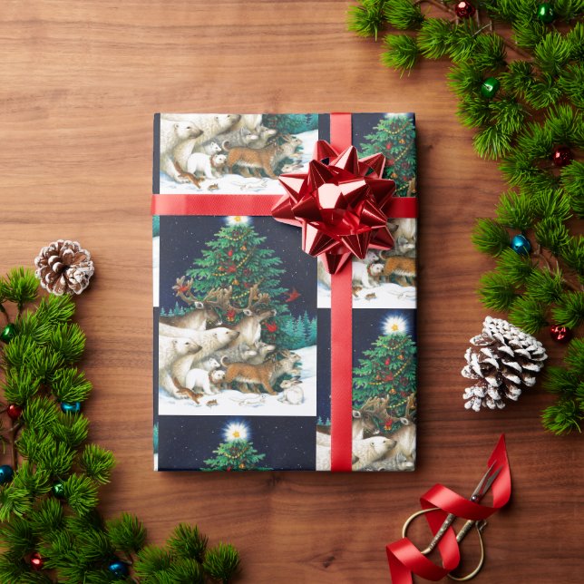 Presente Papel de enrolamento da Parada de Natal (Presente de Natal)