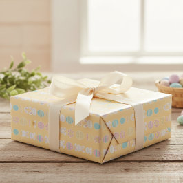 Presente Papel de enrolamento da Páscoa de Pastel