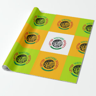 Presente Papel de enrolamento da Sociedade de Escritores de