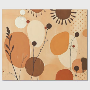 Presente Papel de enrolamento das camadas de Abstrato natur