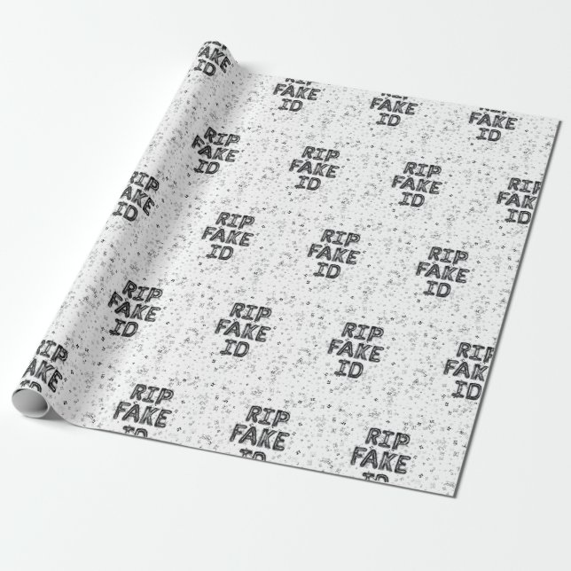 Presente Papel de enrolamento de aniversário de 21 anos de  (Desenrolado)