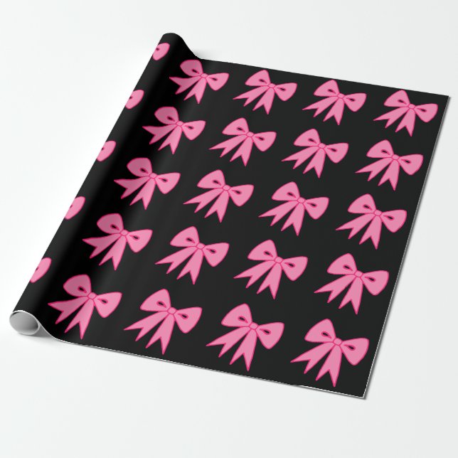 Presente Papel de enrolamento de Arcos rosa retrorreflector (Desenrolado)