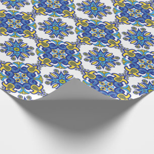 Presente Papel de enrolamento de Azulejos Talavera