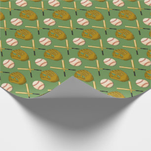 Presente Papel de enrolamento de beisebol