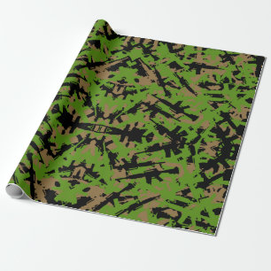 Presente Papel de enrolamento de camuflagem AR-15