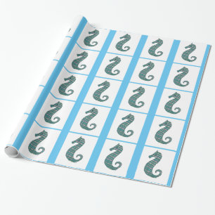Presente Papel de enrolamento de cavalos de mar lacrimogêne