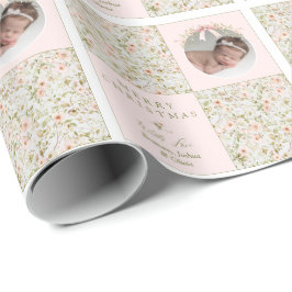 Presente Papel de enrolamento de coquetes, cor-de-rosa, par