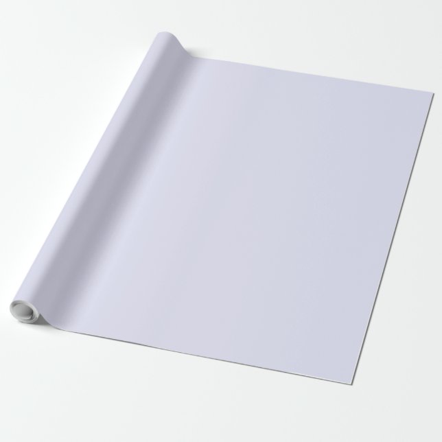 Presente Papel de enrolamento de cor sólida da lavanda (Desenrolado)