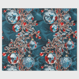 Presente Papel de enrolamento de cristais e gemas