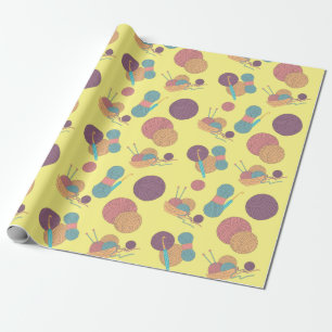 Presente Papel de enrolamento de crochet e knit Yarn