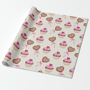 Presente Papel de enrolamento de cupcakes