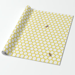 Presente Papel de enrolamento de Design de Honeycomb com ab