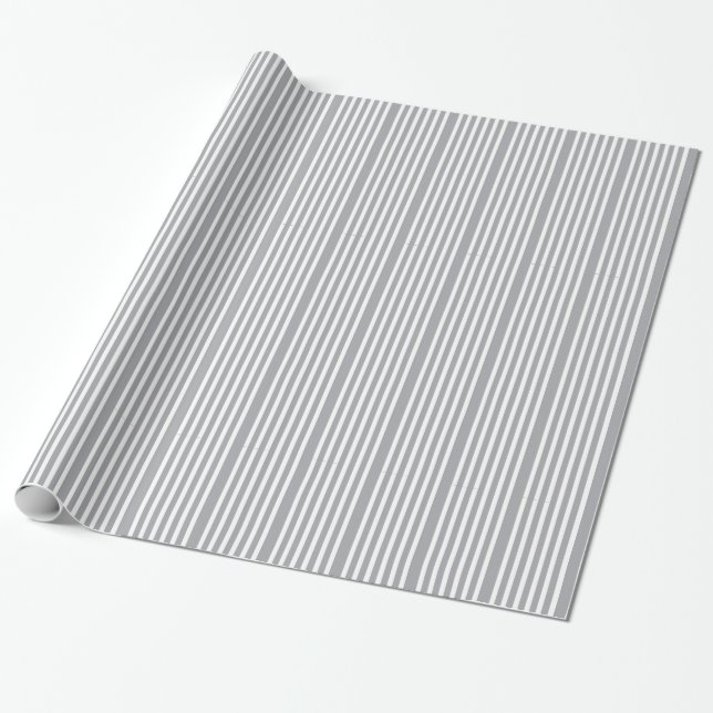 Presente Papel de enrolamento de Design de tiras chic (Desenrolado)
