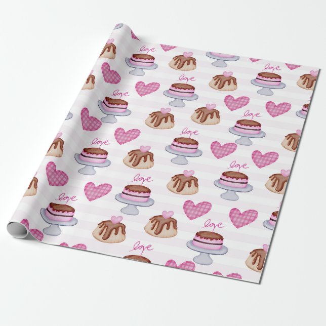 Presente Papel de enrolamento de doces ameaças (Desenrolado)