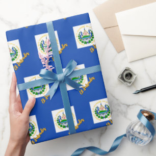 Presente Papel de enrolamento de El Salvador, Patriota da b