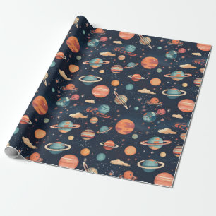 Presente Papel de enrolamento de espaço