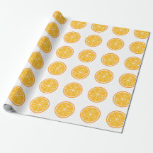Papel de enrolamento de frutas laranja