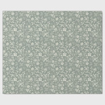 Papel de enrolamento de Impressão de aves Florais