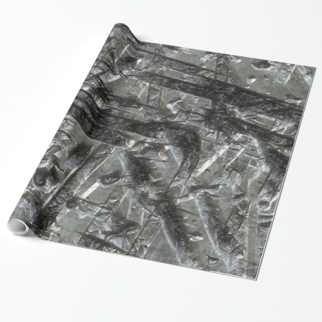 Presente Papel de enrolamento de opções agrupadas e escarne (Desenrolado)