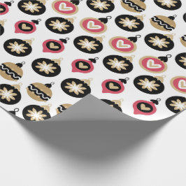 Presente Papel de enrolamento de ornamentos em chic