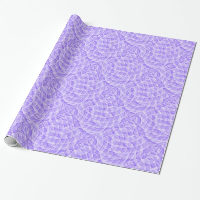 Presente Papel de enrolamento de padrão de Abstrato de púrp (Desenrolado)