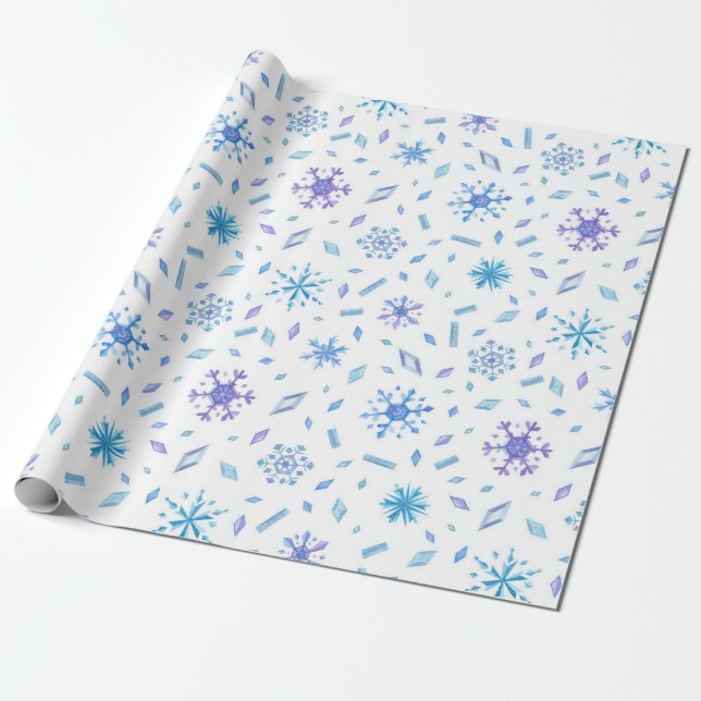 Presente Papel de enrolamento de palha congelado (Desenrolado)